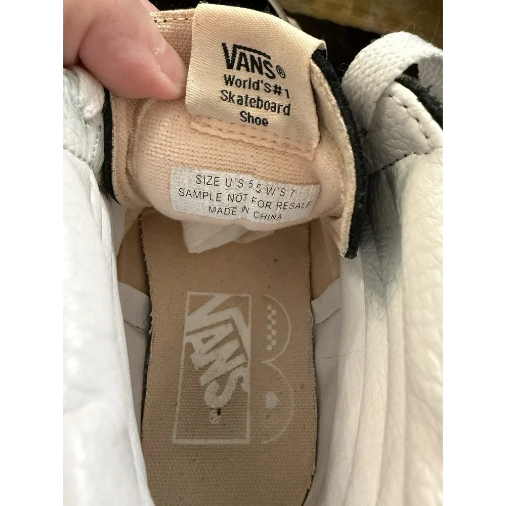 Vans Sk8-Hi 'Breast Cancer‎ Awareness' Rare SAMPLE shoe  W 7 M 5.5 Coppafeel